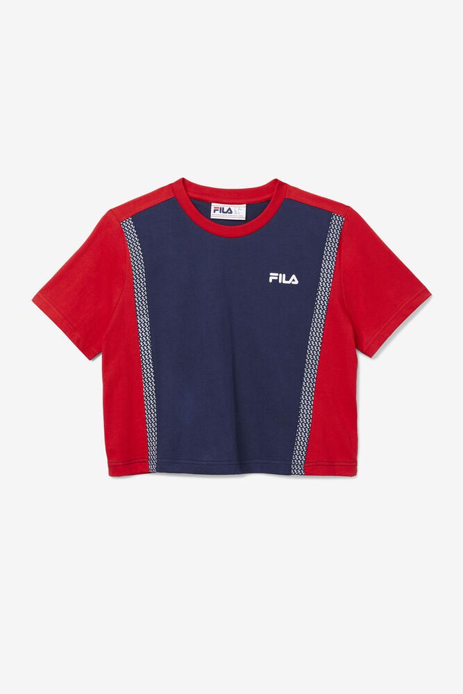 Tricou Fila Dama Bleumarin Molly Color Block AMCF-75486